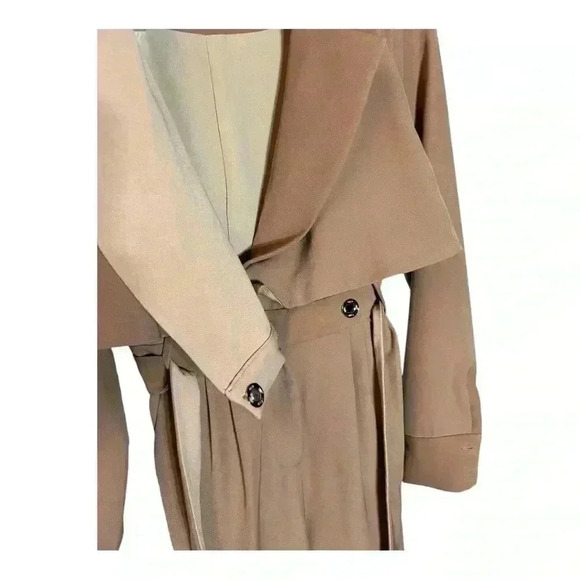 MUKOK STUDIO Belted Utility Jumpsuit Size S women’s pants camel/tan - Picture 7 of 13